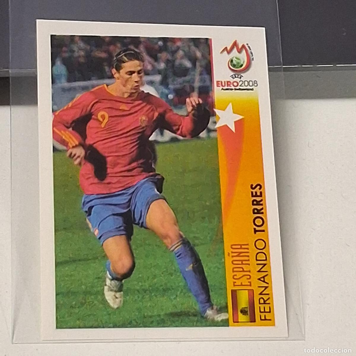 Cromos de f&uacute;tbol: D9 516 FERNANDO TORRES ESPA&Ntilde;A CROMOS ALBUM EUROCOPA AUSTRIA SUIZA 08 EURO 2008 EURO2008 PANINI