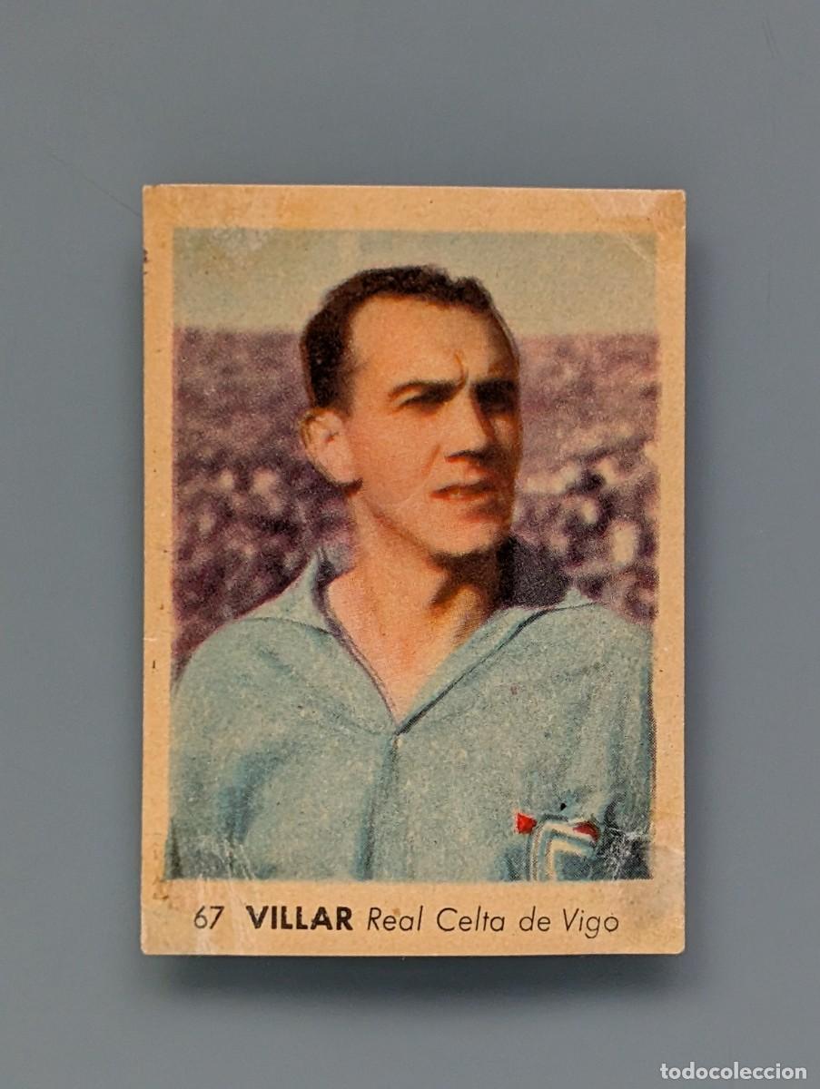 Cromos de f&uacute;tbol: RARO CROMO VILLAR CELTA VIGO RUIZ ROMERO 1955 1956 55/56 FOOTBALL FUTBOL CORU&Ntilde;A GALICIA