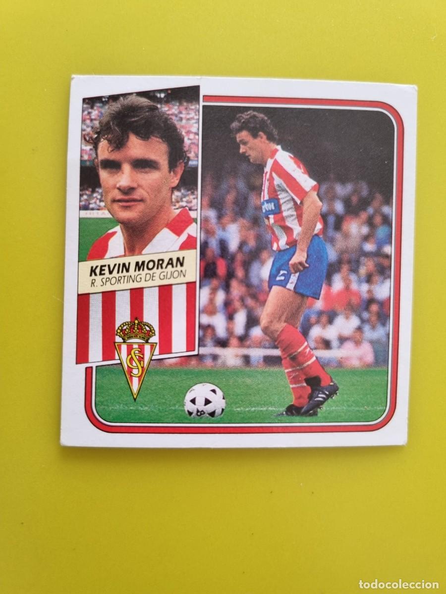 Cromos de f&uacute;tbol: CROMO FUTBOL LIGA ESTE 89 90 1989 1990 NUNCA PEGADO SIN PEGAR KEVIN MORAN SPORTING GIJON AR926