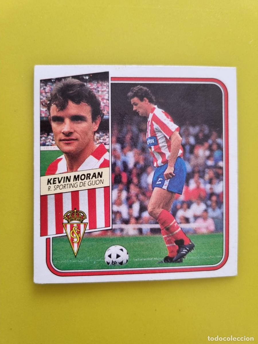 Cromos de f&uacute;tbol: CROMO FUTBOL LIGA ESTE 89 90 1989 1990 NUNCA PEGADO SIN PEGAR KEVIN MORAN SPORTING GIJON AR926