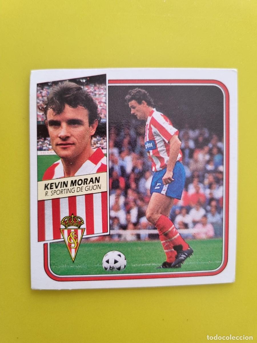 Cromos de f&uacute;tbol: CROMO FUTBOL LIGA ESTE 89 90 1989 1990 NUNCA PEGADO SIN PEGAR KEVIN MORAN SPORTING GIJON AR926