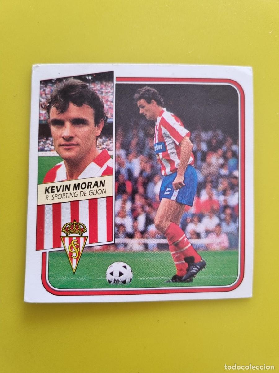 Cromos de f&uacute;tbol: CROMO FUTBOL LIGA ESTE 89 90 1989 1990 NUNCA PEGADO SIN PEGAR KEVIN MORAN SPORTING GIJON AR926