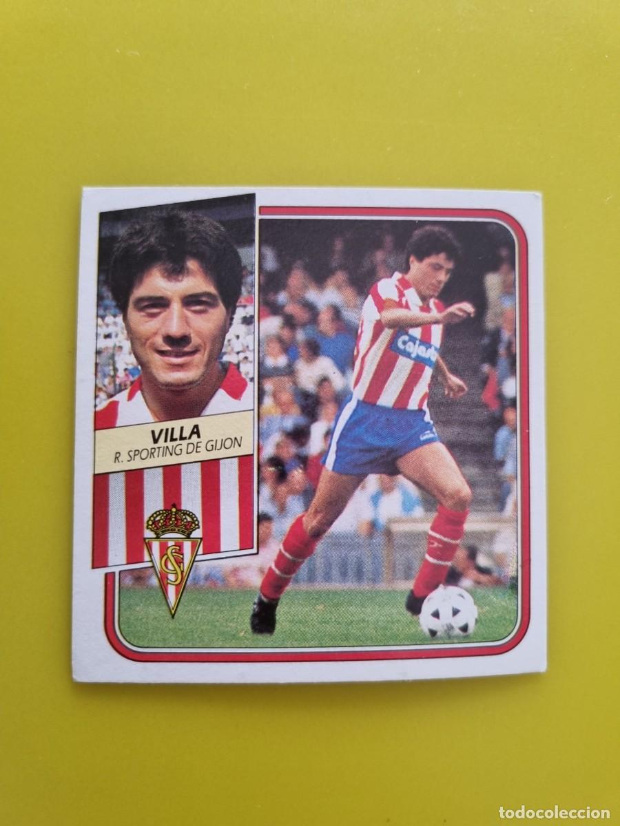 Football Stickers: CROMO FUTBOL LIGA ESTE 89 90 1989 1990 NUNCA PEGADO SIN PEGAR VILLA SPORTING GIJON AR926
