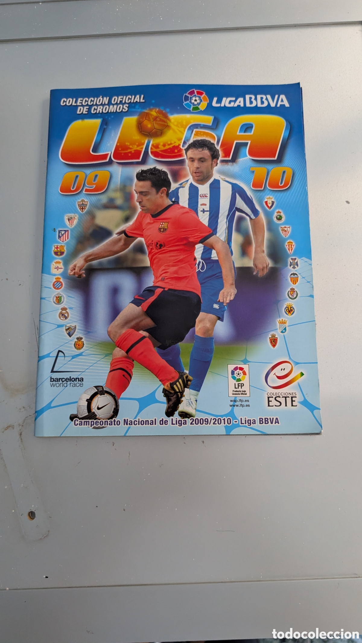 Cromos de Futebol: ALBUM COMPLETO TODO EDITADO LIGA ESTE 2009/10 09 10 EN BUEN ESTADO LEER