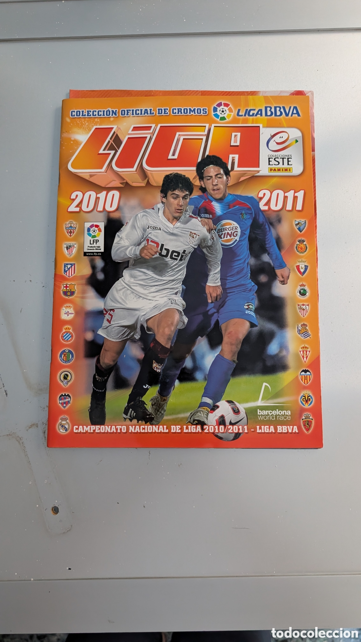Cromos de Futebol: ALBUM COMPLETO TODO EDITADO LIGA ESTE 2010/11 10 11 EN BUEN ESTADO LEER