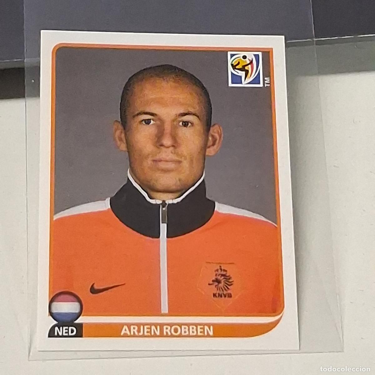 Football Stickers: D9 348 ARJEN ROBBEN HOLANDA CROMOS MUNDIAL FUTBOL SOUTH AFRICA 2010 FIFA WORLD CUP PANINI