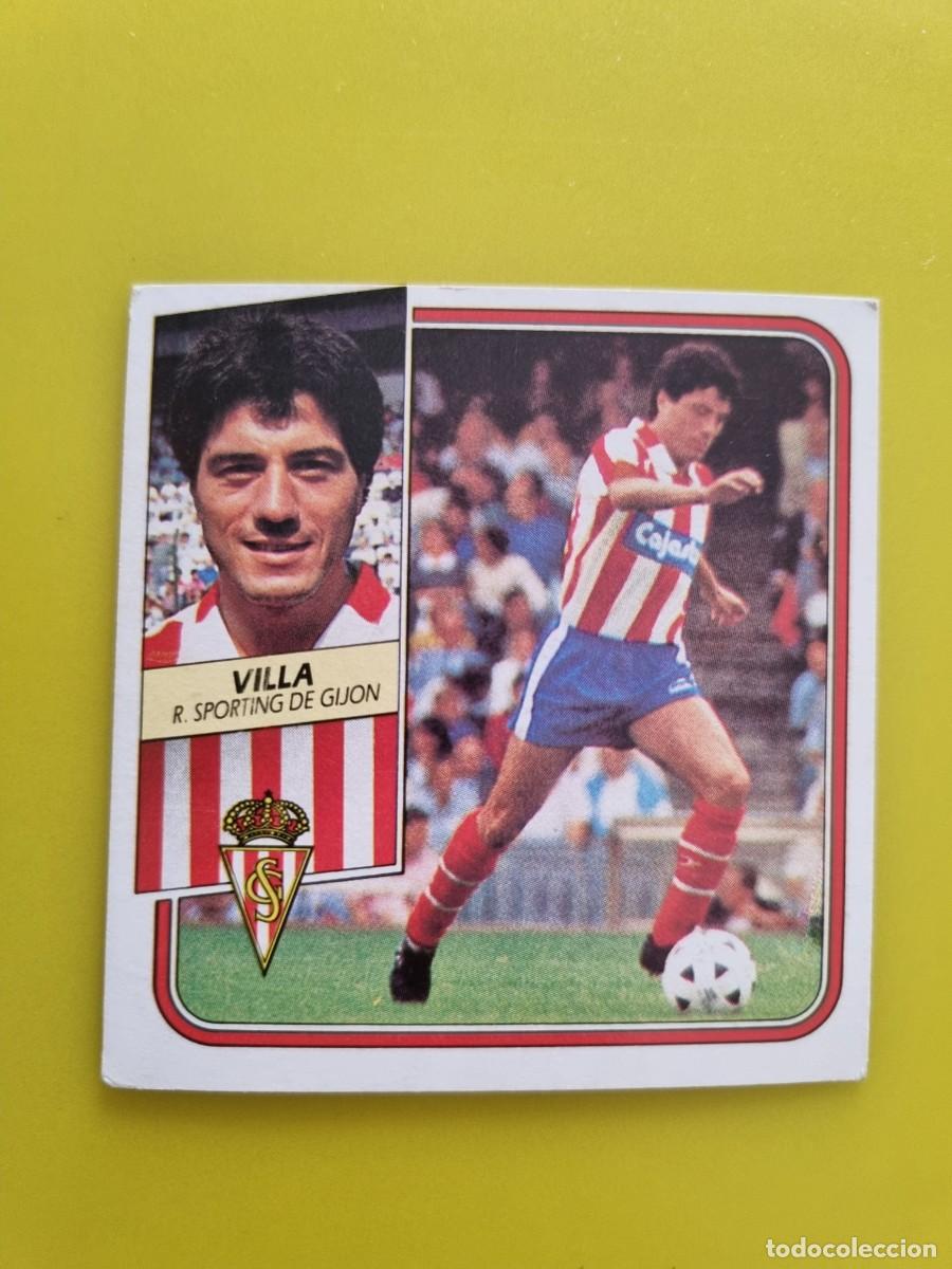 Football Stickers: CROMO FUTBOL LIGA ESTE 89 90 1989 1990 NUNCA PEGADO SIN PEGAR VILLA SPORTING GIJON AR926