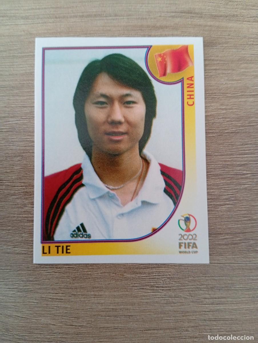 Football Stickers: LI TIE 217 CHINA MUNDIAL KOREA JAPON 2002 02 PANINI NUNCA PEGADO