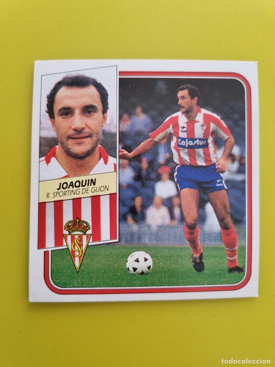 Fu&szlig;ball-Sticker: CROMO FUTBOL LIGA ESTE 89 90 1989 1990 NUNCA PEGADO SIN PEGAR JOAQUIN SPORTING GIJON AR926