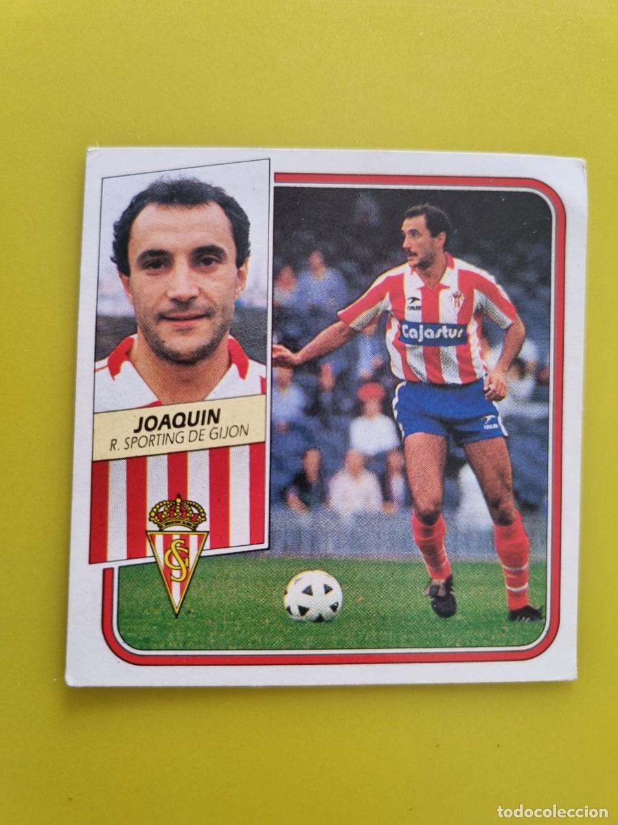 Fu&szlig;ball-Sticker: CROMO FUTBOL LIGA ESTE 89 90 1989 1990 NUNCA PEGADO SIN PEGAR JOAQUIN SPORTING GIJON AR926