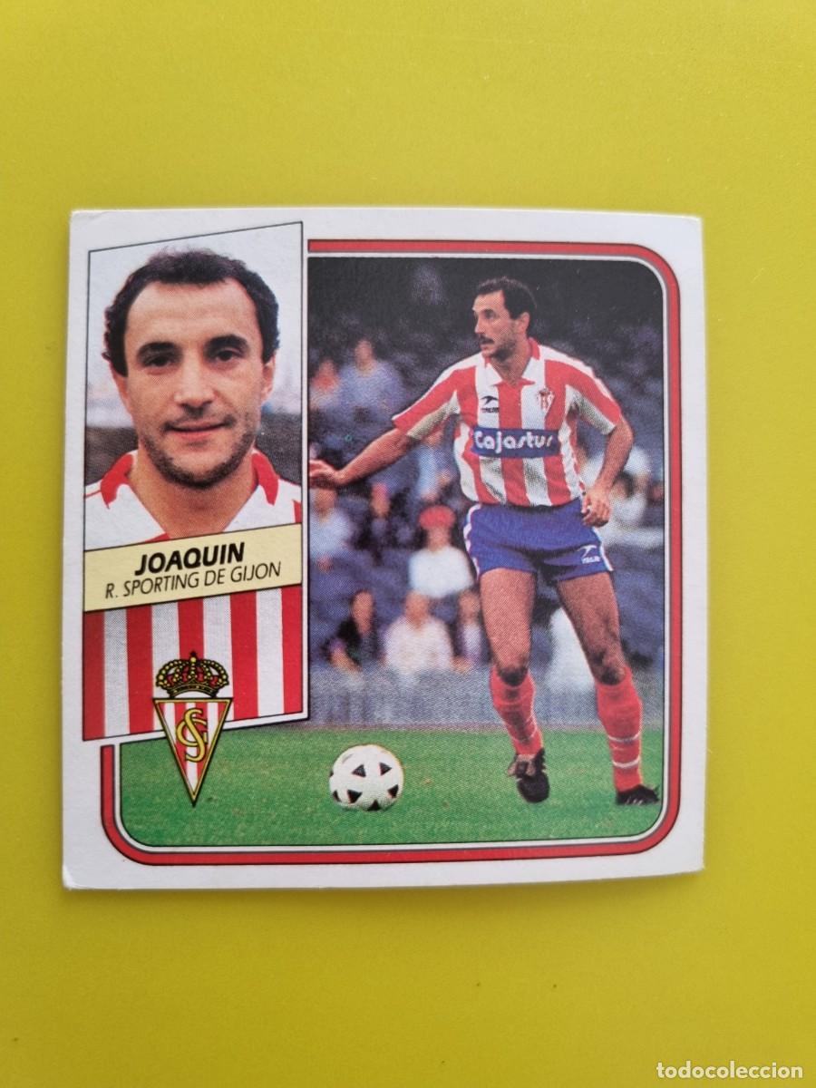 Figurine di Calcio: CROMO FUTBOL LIGA ESTE 89 90 1989 1990 NUNCA PEGADO SIN PEGAR JOAQUIN SPORTING GIJON AR926