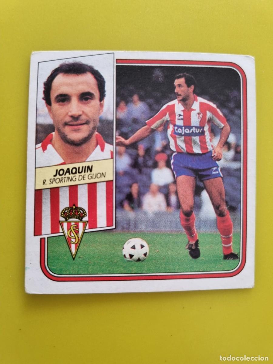 Fu&szlig;ball-Sticker: CROMO FUTBOL LIGA ESTE 89 90 1989 1990 NUNCA PEGADO SIN PEGAR JOAQUIN SPORTING GIJON AR926