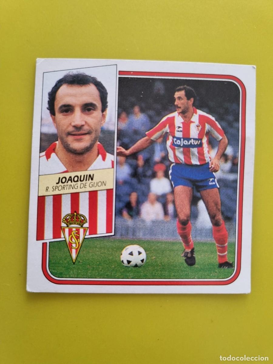 Fu&szlig;ball-Sticker: CROMO FUTBOL LIGA ESTE 89 90 1989 1990 NUNCA PEGADO SIN PEGAR JOAQUIN SPORTING GIJON AR926
