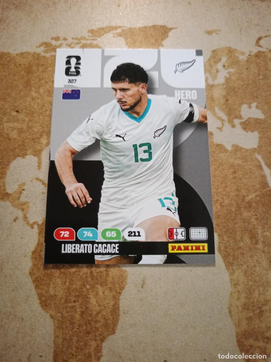 Cartes &agrave; collectionner de Football: Nuevas Zelanda 327 LIBERATO CACACE Adrenalyn WORLD Cup 2026