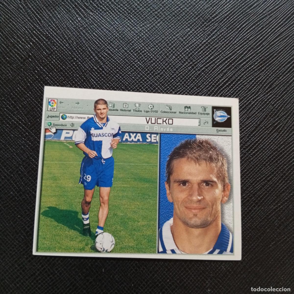 Cartes &agrave; collectionner de Football: VUCKO ALAVES ESTE 2001 2002 CROMO FUTBOL 01 02 LIGA - SIN PEGAR - A58 PG469