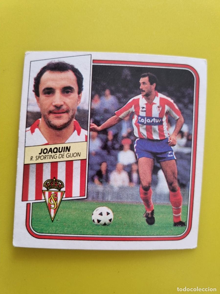 Cartes &agrave; collectionner de Football: CROMO FUTBOL LIGA ESTE 89 90 1989 1990 NUNCA PEGADO SIN PEGAR JOAQUIN SPORTING GIJON AR926