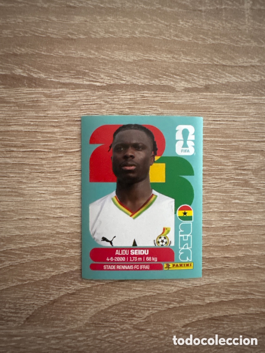 Cromos de f&uacute;tbol: GHA5 ALIDU SEIDU 5 GHANA MUNDIAL FIFA WORLD CUP 2026 STICKER PANINI SIN PEGAR