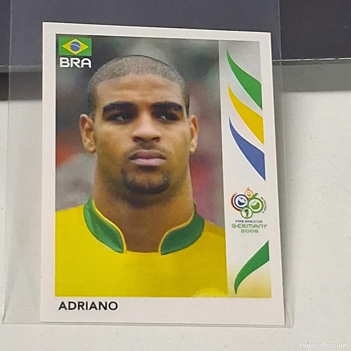 Cromos de f&uacute;tbol: D9 394 ADRIANO BRASIL CROMOS ALBUM FIFA WORLD CUP GERMANY 2006 MUNDIAL FUTBOL ALEMANIA PANINI