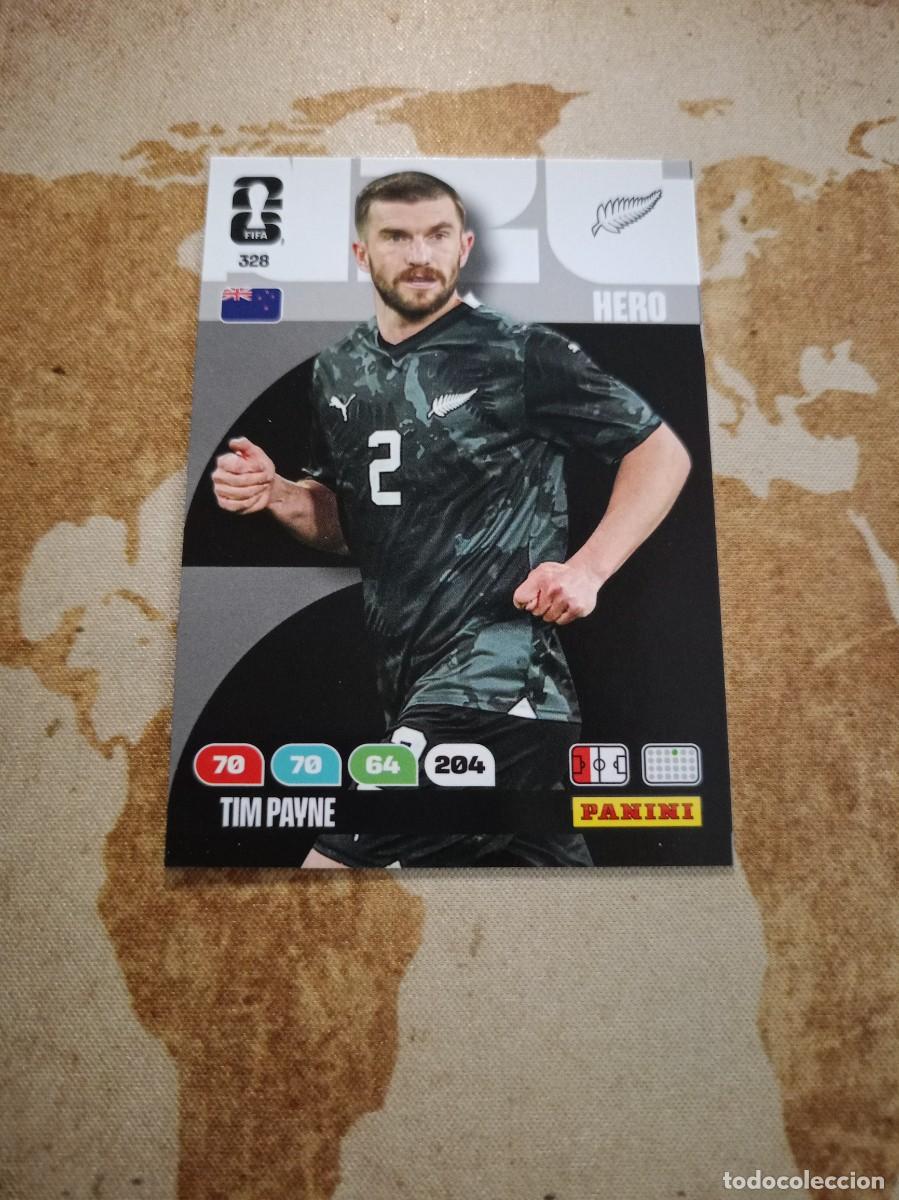 Cromos de f&uacute;tbol: Nuevas Zelanda 328 TIM PAYNE Adrenalyn WORLD Cup 2026