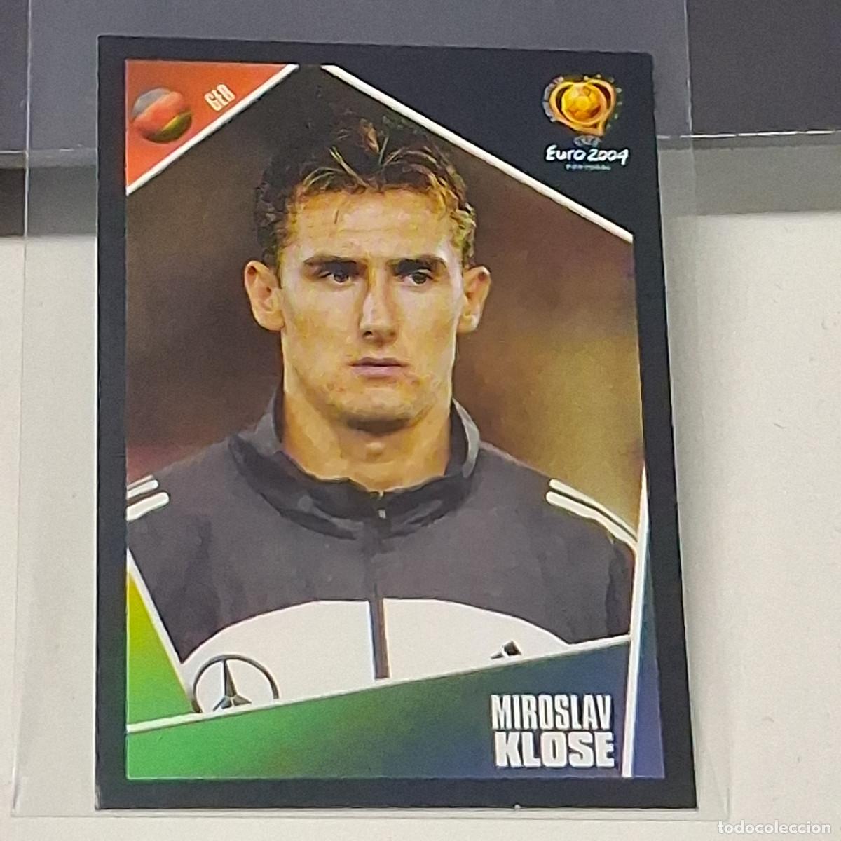 Cromos de f&uacute;tbol: D9 314 MIROSLAV KLOSE ALEMANIA EURO 04 EUROCOPA 2004 STICKER CROMO F&Uacute;TBOL PANINI