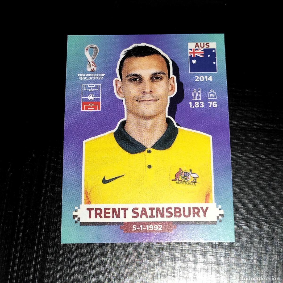 Cartes &agrave; collectionner de Football: AUS 9 TRENT SAINSBURY AUSTRALIA CROMOS STICKER MUNDIAL QTAR 22 2022 FIFA WORLD CUP PANINI