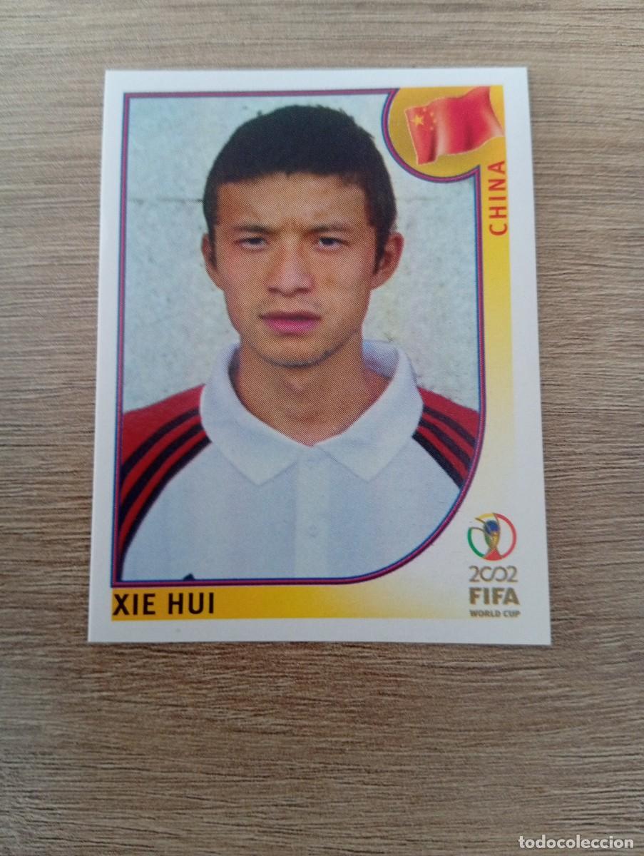 Fu&szlig;ball-Sticker: XIE HUI 222 CHINA MUNDIAL KOREA JAPON 2002 02 PANINI NUNCA PEGADO