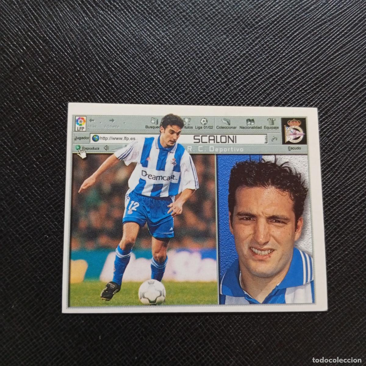 Figurine di Calcio: SCALONI DEPORTIVO ESTE 2001 2002 CROMO FUTBOL 01 02 LIGA - SIN PEGAR - A58 PG496