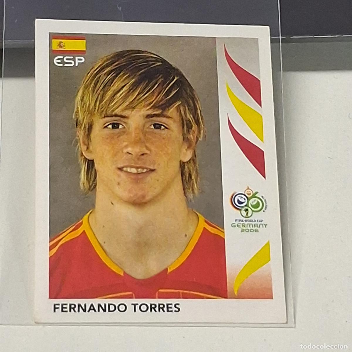 Cromos de f&uacute;tbol: D9 548 FERNANDO TORRES ESPA&Ntilde;A CROMOS FIFA WORLD CUP GERMANY 2006 MUNDIAL FUTBOL ALEMANIA PANINI