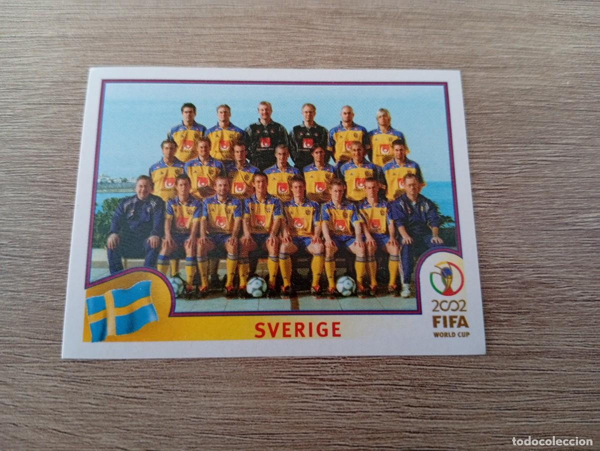 Cromos de f&uacute;tbol: ALINEACION SUECIA 439 MUNDIAL KOREA JAPON 2002 02 PANINI NUNCA PEGADO