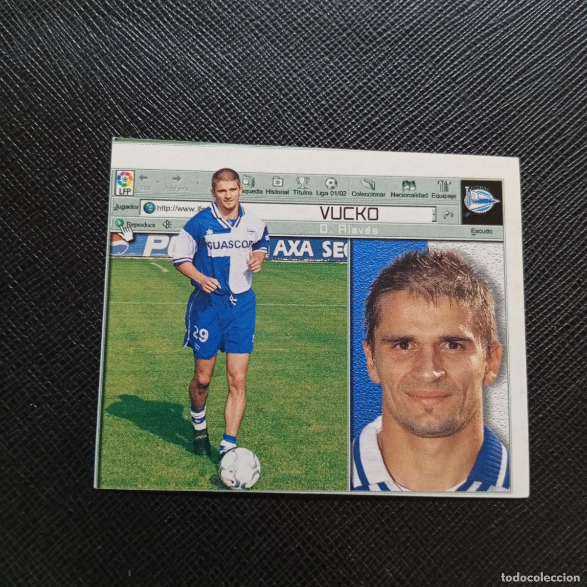 Cromos de f&uacute;tbol: VUCKO ALAVES ESTE 2001 2002 CROMO FUTBOL 01 02 LIGA - SIN PEGAR - A58 PG505