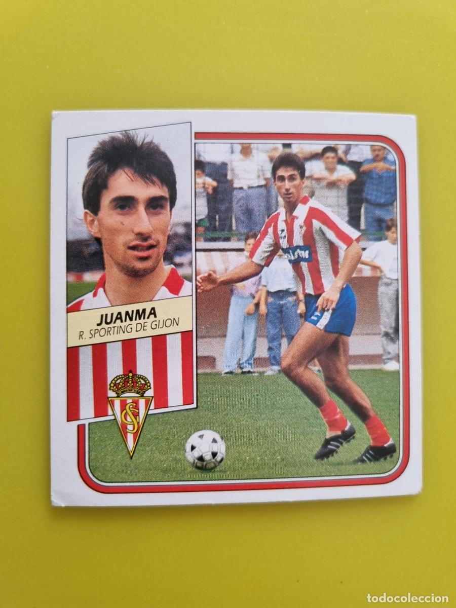 Cromos de Futebol: CROMO FUTBOL LIGA ESTE 89 90 1989 1990 NUNCA PEGADO SIN PEGAR JUANMA SPORTING GIJON AR926