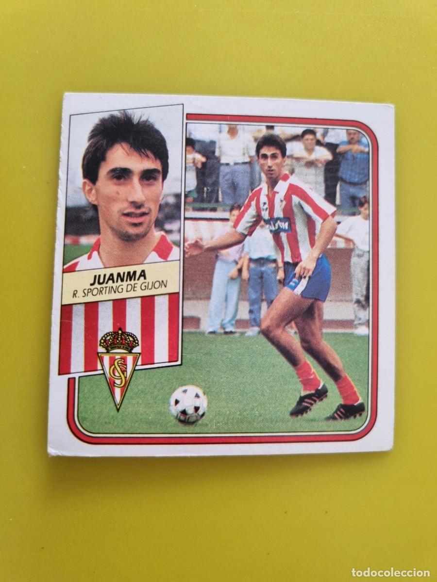 Cromos de Futebol: CROMO FUTBOL LIGA ESTE 89 90 1989 1990 NUNCA PEGADO SIN PEGAR JUANMA SPORTING GIJON AR926
