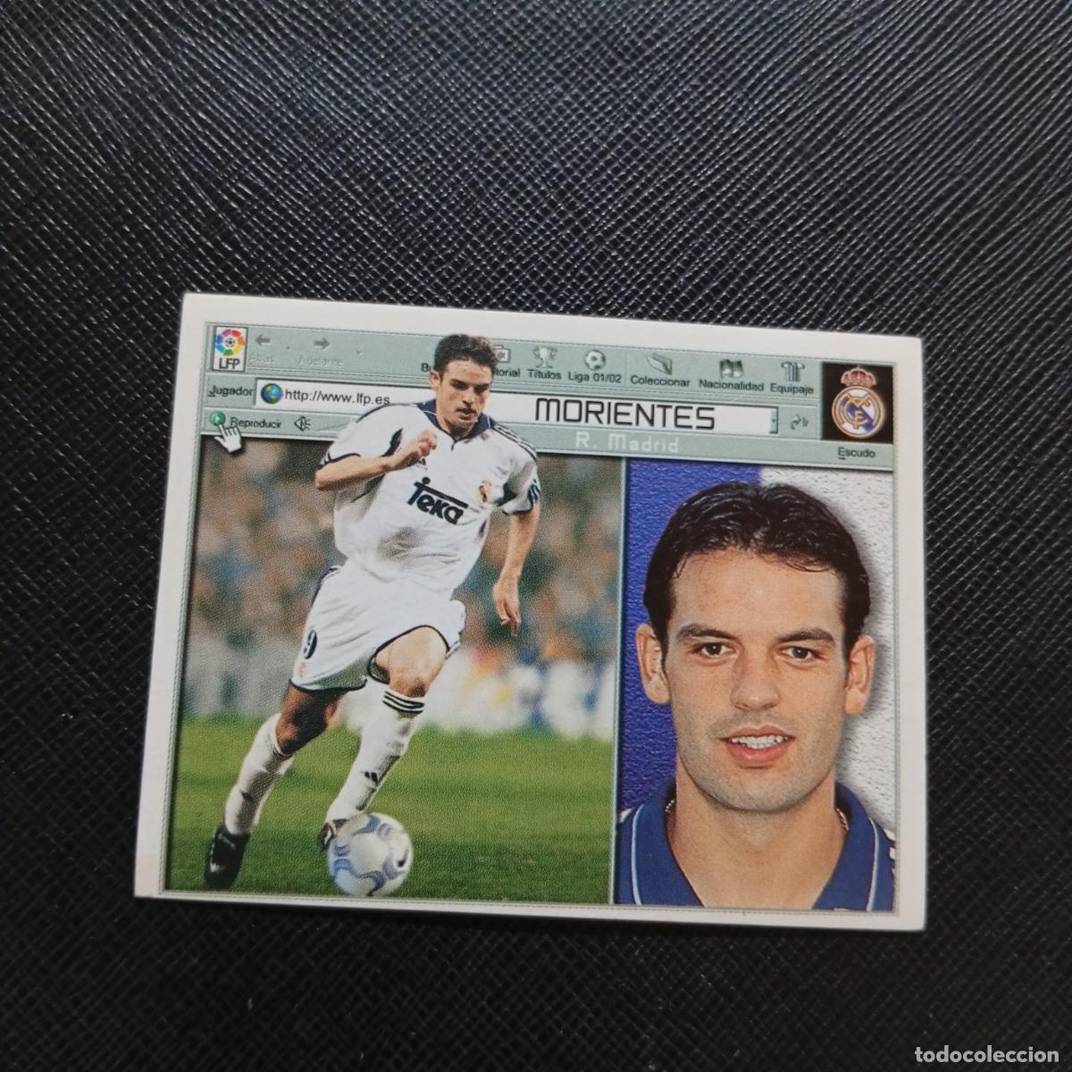 Cromos de Futebol: MORIENTES REAL MADRID ESTE 2001 2002 CROMO FUTBOL 01 02 LIGA - SIN PEGAR - A58 PG523