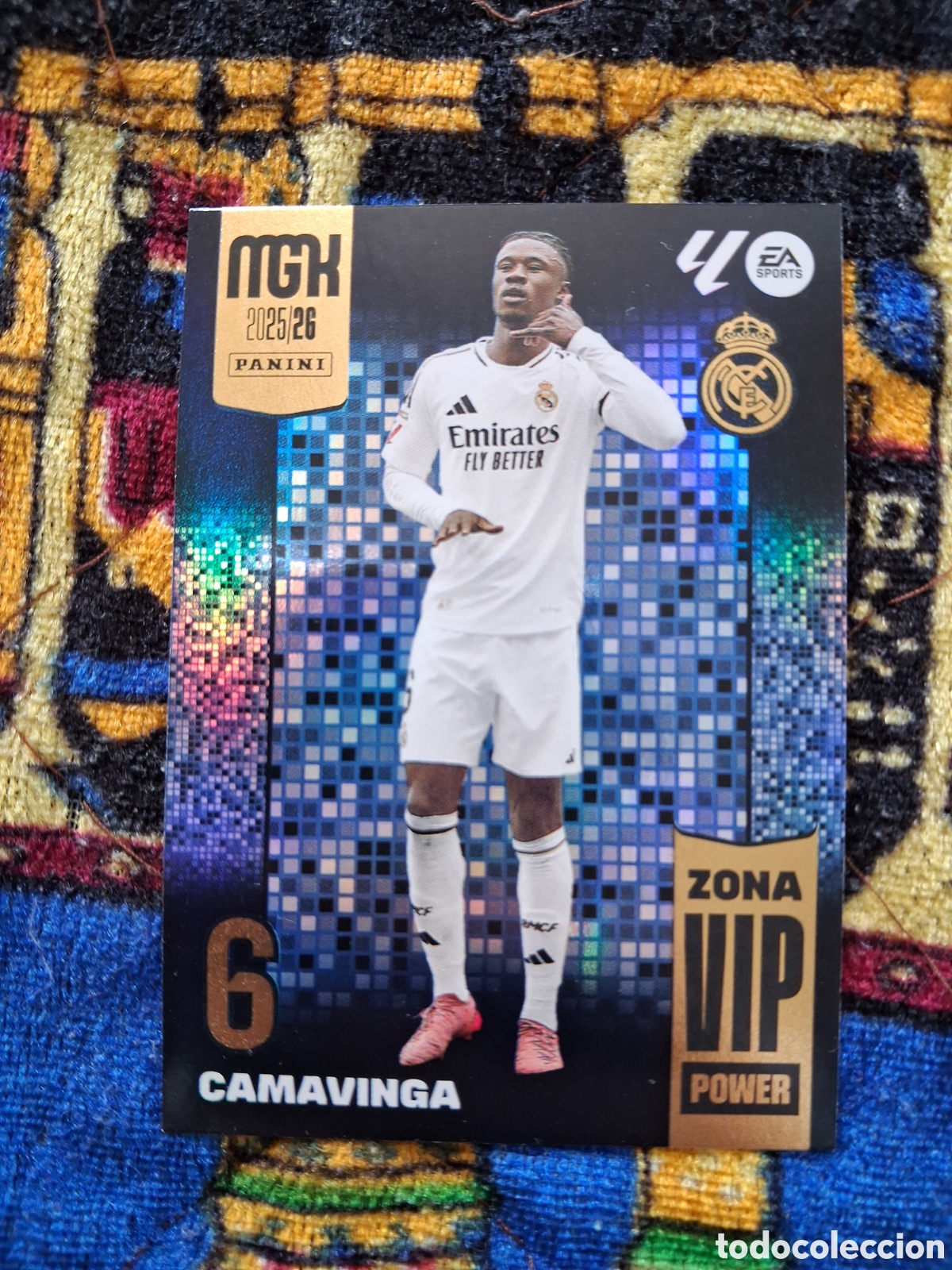 Cromos de Futebol: CARD MEGACRACKS TEMPORADA 25/26: ZONA VIP POWER CAMAVINGA, N&deg; P391