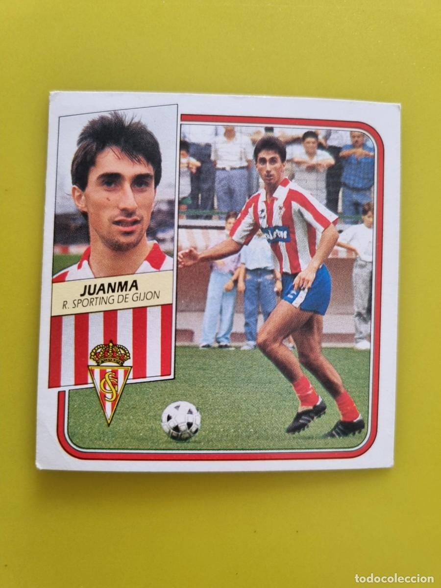 Cromos de Futebol: CROMO FUTBOL LIGA ESTE 89 90 1989 1990 NUNCA PEGADO SIN PEGAR JUANMA SPORTING GIJON AR926
