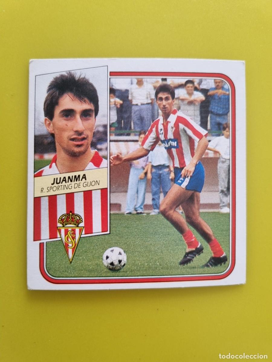 Cromos de Futebol: CROMO FUTBOL LIGA ESTE 89 90 1989 1990 NUNCA PEGADO SIN PEGAR JUANMA SPORTING GIJON AR926