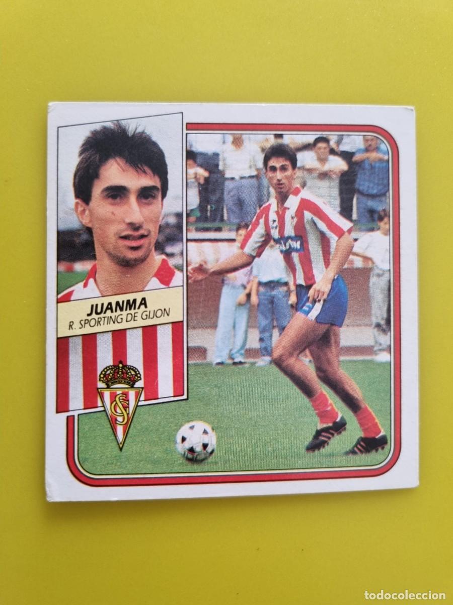 Cromos de Futebol: CROMO FUTBOL LIGA ESTE 89 90 1989 1990 NUNCA PEGADO SIN PEGAR JUANMA SPORTING GIJON AR926