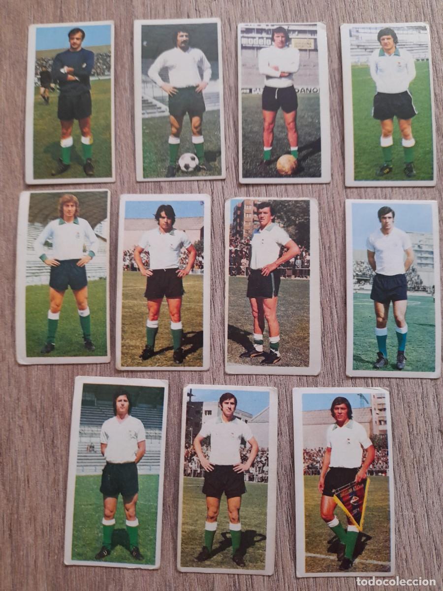 Cromos de f&uacute;tbol: LOTE 11 CROMOS NUEVOS Y DIFERENTES. RACING DE SANTANDER. LIGA ESTE 1975 1976 75 76