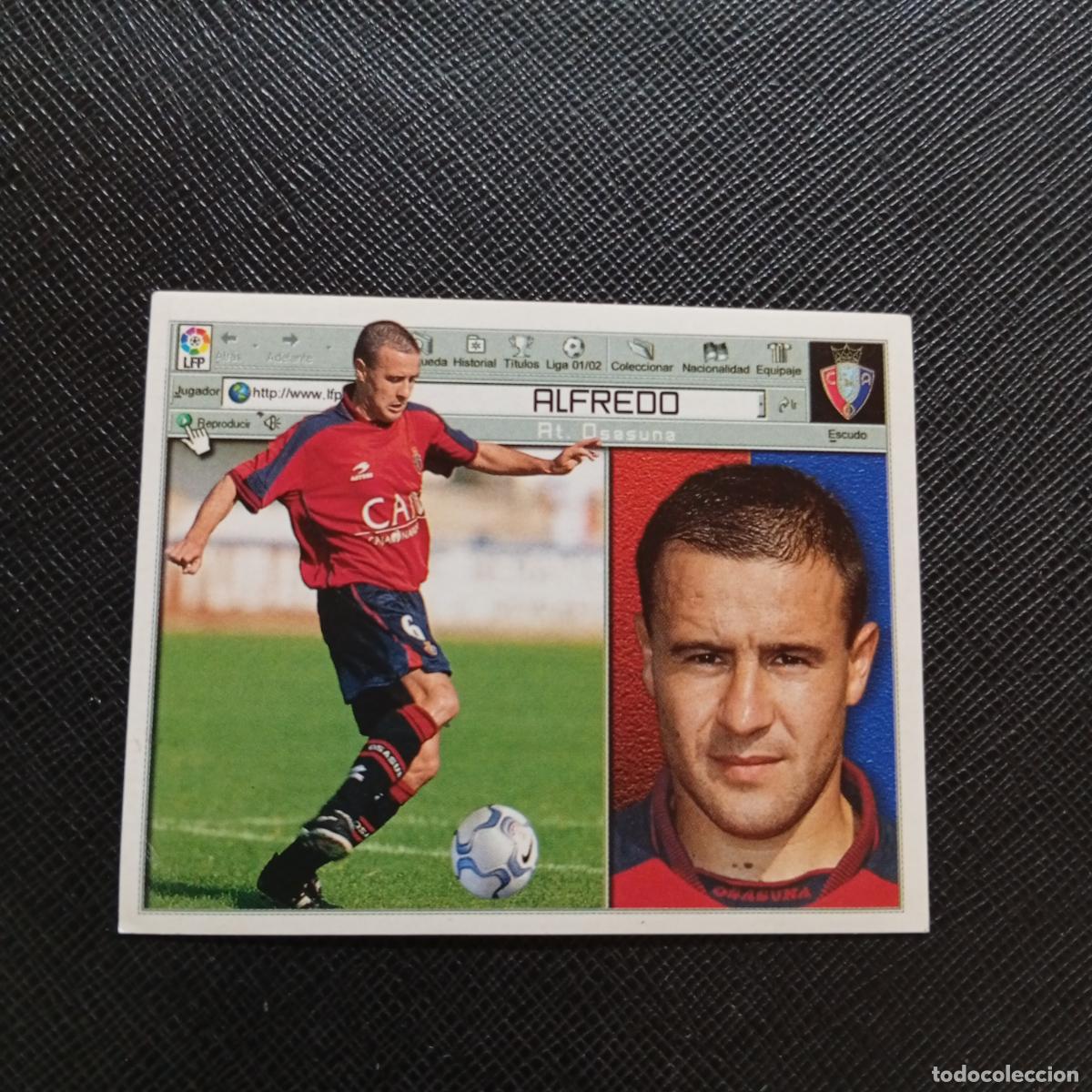 Cromos de f&uacute;tbol: ALFREDO OSASUNA ESTE 2001 2002 CROMO FUTBOL 01 02 LIGA - SIN PEGAR - A58 PG523