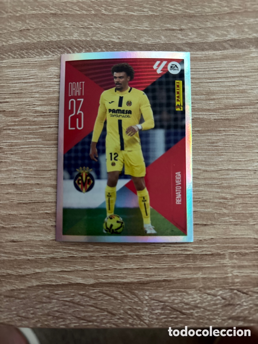 Cromos de f&uacute;tbol: LIGA ESTE 2026 2027 26 27 PANINI N&ordm; 20 RENATO VEIGA VILLARREAL DRAFT 23