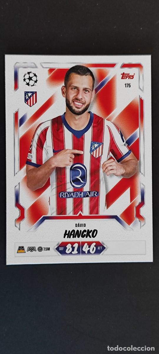 Figurine di Calcio: 20 ANIVERSARIO MATCH ATTAX 26/27 CARD BASIC HANCKO AT MADRID # 175 TOPPS