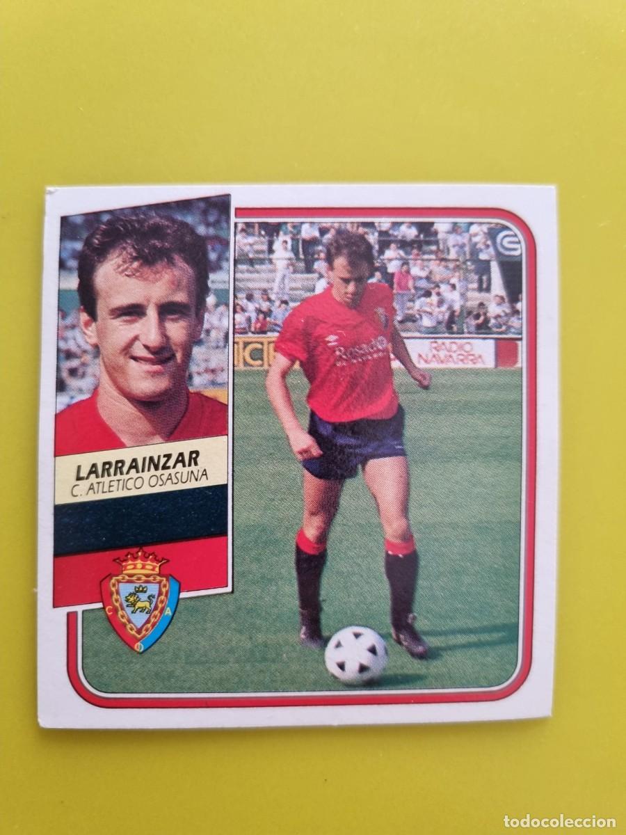 Cromos de f&uacute;tbol: CROMO FUTBOL LIGA ESTE 89 90 1989 1990 NUNCA PEGADO SIN PEGAR LARRAINZAR OSASUNA AR926