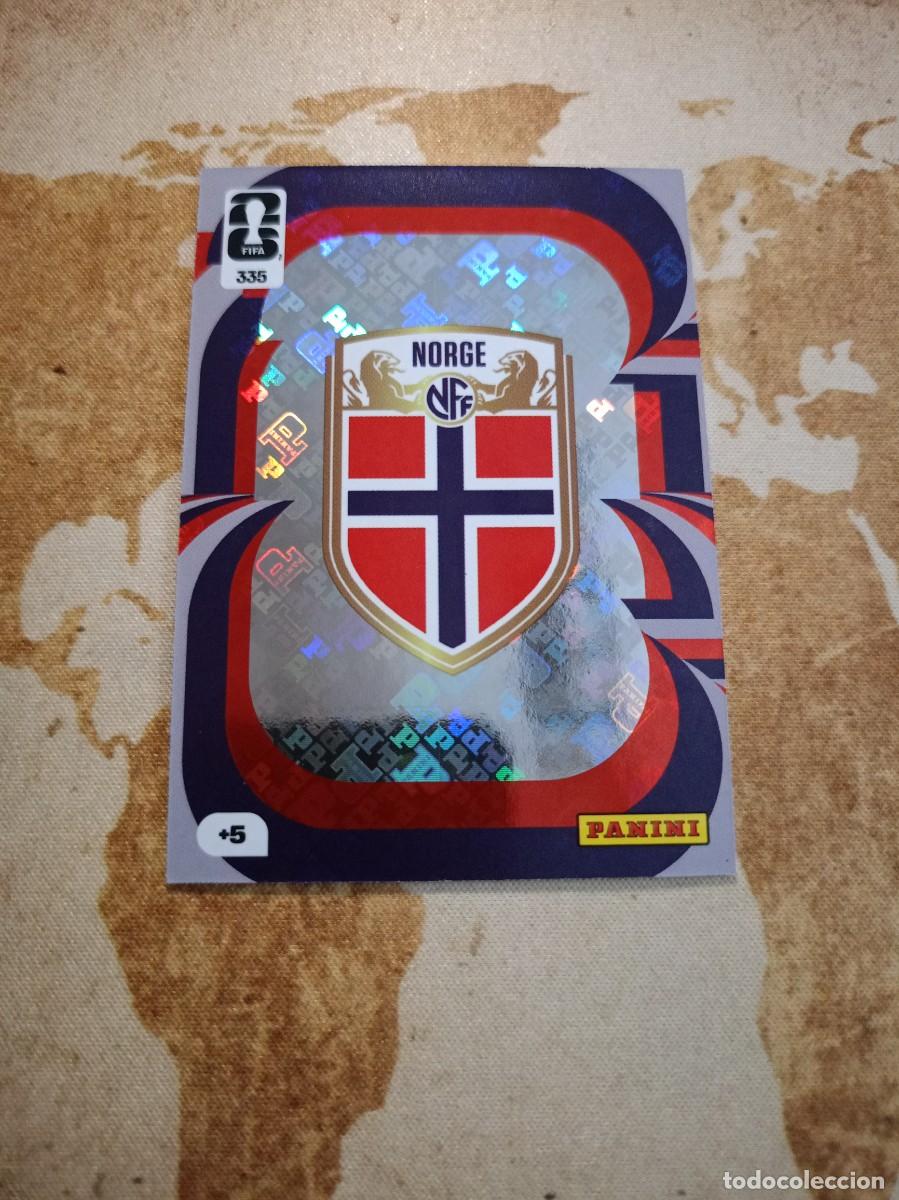 Cromos de f&uacute;tbol: Noruega 335 ESCUDO Adrenalyn WORLD Cup 2026