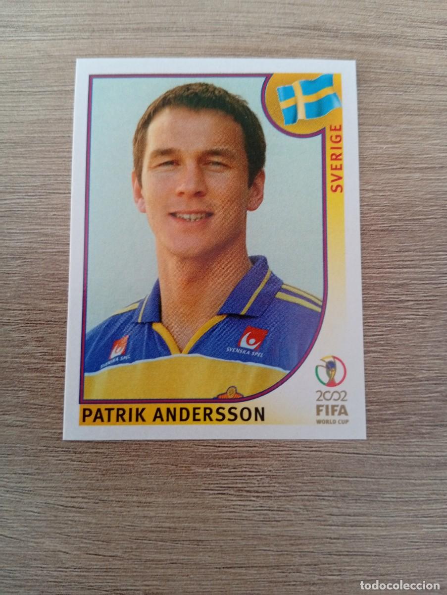 Cromos de f&uacute;tbol: PATRIK ANDERSSON 443 SUECIA MUNDIAL KOREA JAPON 2002 02 PANINI NUNCA PEGADO