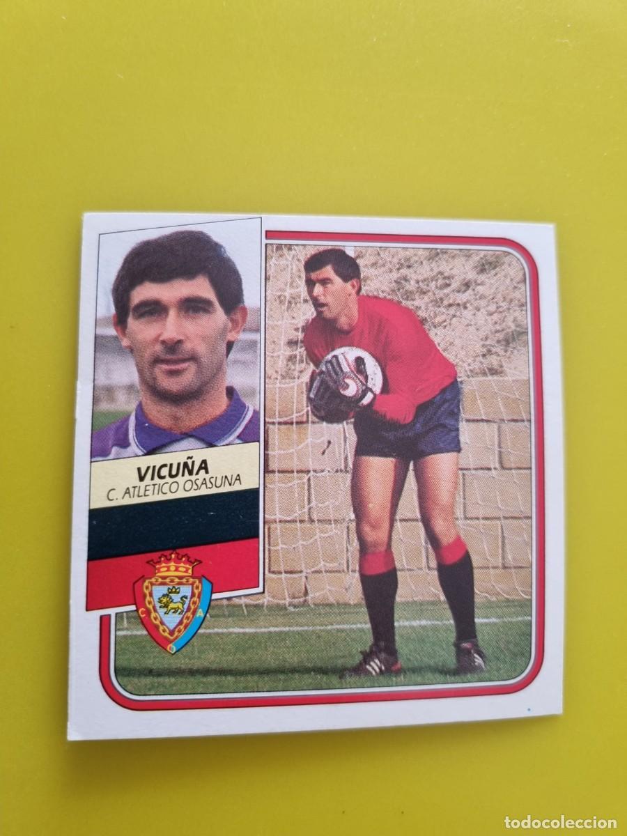 Football Stickers: CROMO FUTBOL LIGA ESTE 89 90 1989 1990 NUNCA PEGADO SIN PEGAR VICU&Ntilde;A OSASUNA AR926