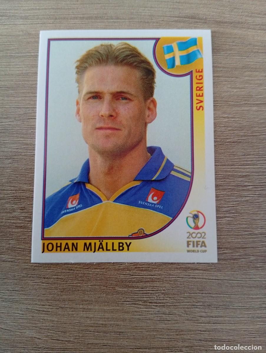 Cromos de f&uacute;tbol: JOHAN MJALLBY 444 SUECIA MUNDIAL KOREA JAPON 2002 02 PANINI NUNCA PEGADO