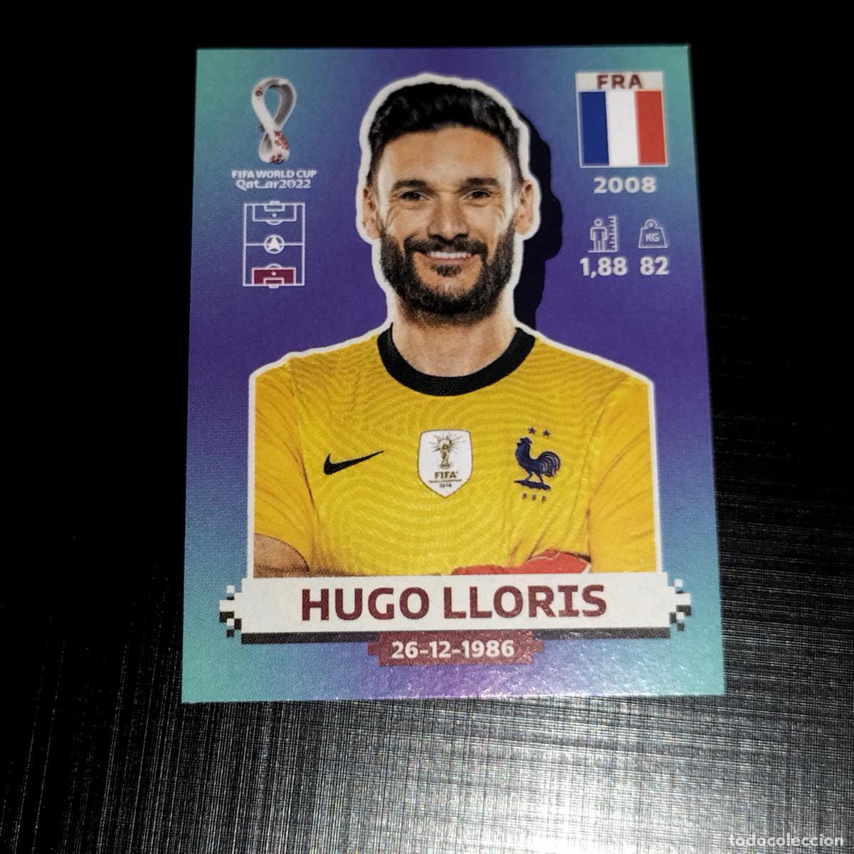 Cromos de f&uacute;tbol: FRA 3 HUGO LLORIS FRANCIA CROMOS STICKER MUNDIAL QTAR 22 2022 FIFA WORLD CUP PANINI