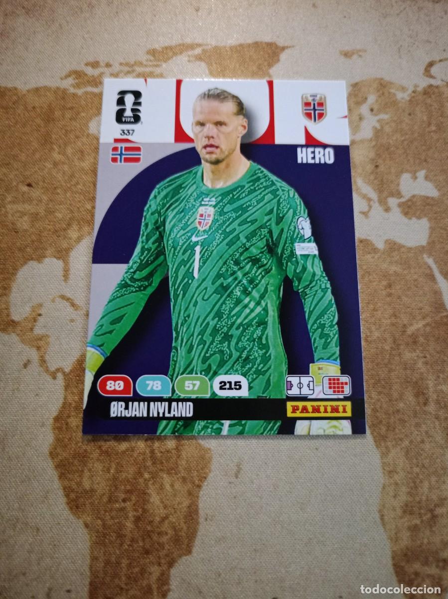 Cromos de f&uacute;tbol: Noruega 337 BRJAN NYLAND Adrenalyn WORLD Cup 2026