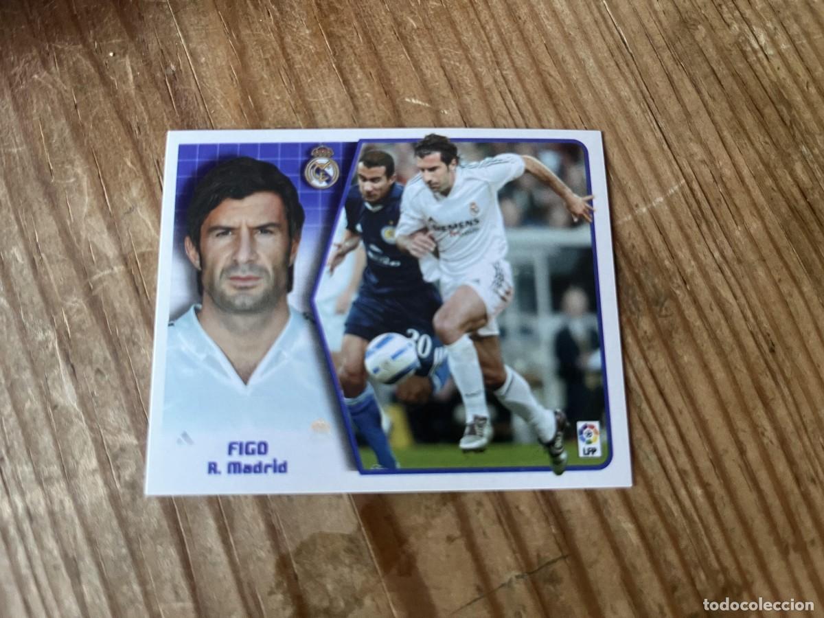 Cromos de f&uacute;tbol: CROMO SIN PEGAR NUNCA PEGADO ALBUM LIGA ESTE 05 06 2005 2006 REAL MADRID FIGO