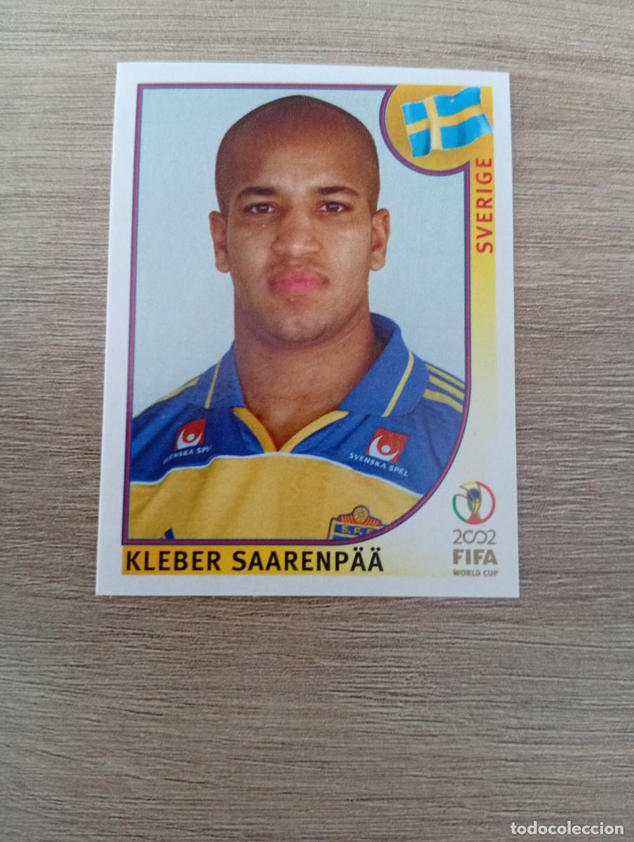 Cromos de f&uacute;tbol: KLEBER SAARENPAA 446 SUECIA MUNDIAL KOREA JAPON 2002 02 PANINI NUNCA PEGADO